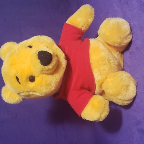 1999 Disney Winnie The Pooh Chat Pal Talking Plush Mattel Chatpal - Picture 10 of 10